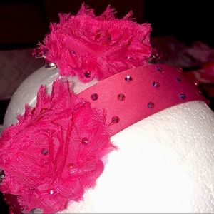 Fully stoned Headband & matching clip sets